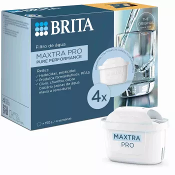 BRITA MAXTRA PRO Pure Performance Water Filter Cartridge, 4-Pack