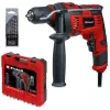 Einhell TC-ID 720/1 E Kit Impact Drill 720 W with 5-Piece Drill Bit Set and Carry Case 4259846