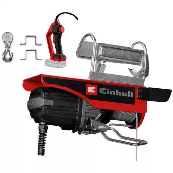 Einhell 2255161 Cordless Winch 250/500 kg, 18 V Power X-Change, Brushless, 12 m Rope