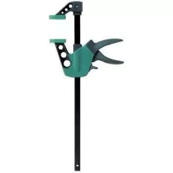 Wolfcraft EHZ Easy 75-500 One-Handed Clamp 3023000, Span 500 mm, Throat Depth 75 mm