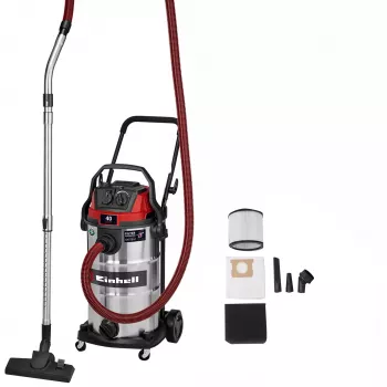 Einhell TE-VC 4090 SACL Wet and Dry Vacuum Cleaner 40 L Stainless Steel Dust Class L 2347445