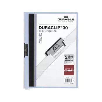 DURABLE Duraclip 2200-06 A4 Clip File Polypropylene Blue