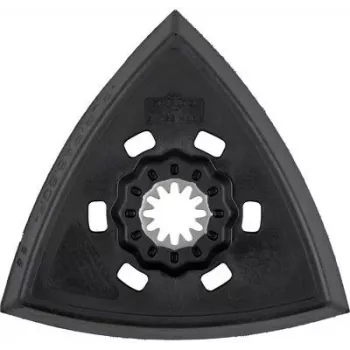 Wolfcraft 4247000 Delta Sander Sanding Plate, 93 mm, Hook and Loop, 1 Piece