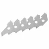 Wolfcraft 5893000 Replacement Blades for Hole Edge Deburrer, 6 Pieces