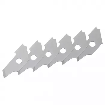 Wolfcraft 5893000 Replacement Blades for Hole Edge Deburrer, 6 Pieces