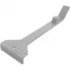 Wolfcraft Pull Bar 6928000 - Laminate & Parquet Flooring Installation Tool, 350 mm, Steel with Felt Underside