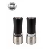 Peugeot Saveurs Daman Z Electric Duo Salt and Pepper Mill Set uSelect 16 cm Black