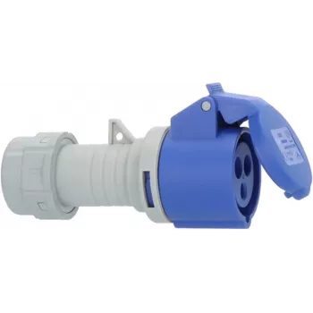 Brennenstuhl 1081020020 CEE Coupling 16 A 3-pin 230 V IP44, Blue
