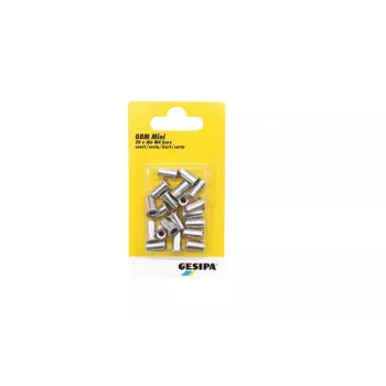 Gesipa 1433669 Blind Rivet Nuts M4, 20 Pieces