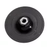 wolfcraft 125 mm Hook-and-Loop Sanding Pad with Drill Adapter and K80 Sheet (2285000)