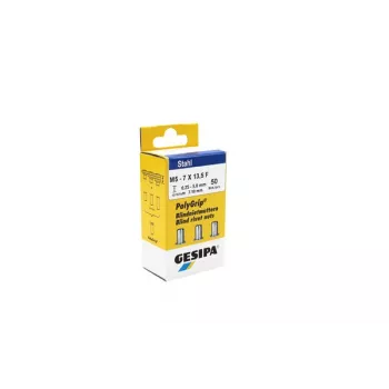 GESIPA PolyGrip® Blind Rivet Nut M5 Steel Galvanised 7x13.5mm 50 Pieces 1464840