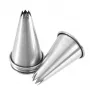 FACKELMANN Star Nozzles Silver, 5 Pieces (21514)