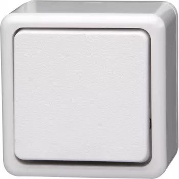 HEINRICH KOPP 513602005 White Rocker Switch 10A 1-Pole SPDT, 10-Pack