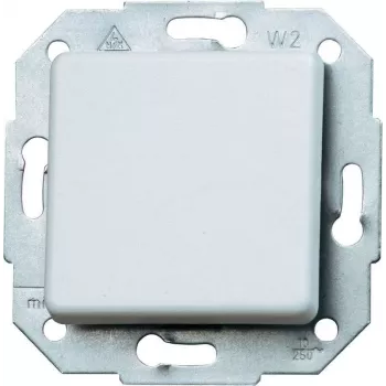 HEINRICH KOPP Europa Two-Way Switch Insert, Arctic White Matt 613613082