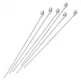 FACKELMANN Barbecue Skewers Silver, 6 Pieces (22210)