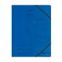 HERLITZ Corner Elasticated Folder A4 Blue, 5-Pack 11387180-000