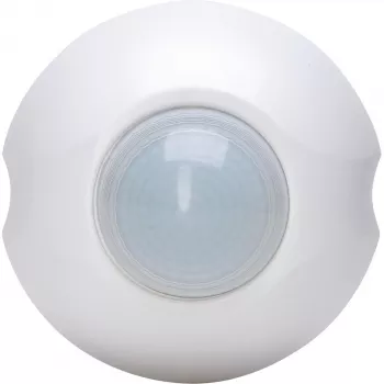 HEINRICH KOPP 360° Ceiling/Surface-Mounted Motion Detector, Relay, White, IP44/IP20, 230V, 2000W 822101035