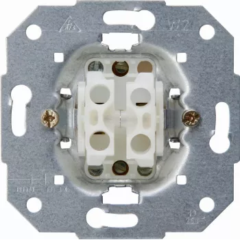 HEINRICH KOPP Roller Shutter Switch Insert HK05/HK07 Aluminium 250V 10A 504500004