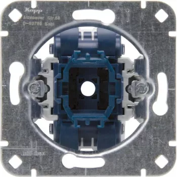 HEINRICH KOPP flush-mounted push-button insert, 1 NO contact, white 508300002