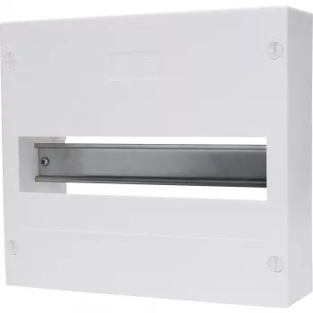 HEINRICH KOPP 344610006 surface-mounted distribution cabinet, 14 module units, 1 row, white