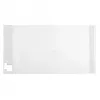 HERMA book cover with flap, PP, 540 x 260 mm, transparent, 140 µm, side tuck-in flap 14260