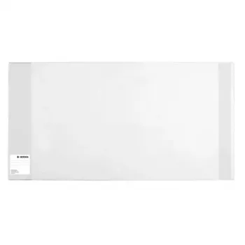 HERMA book cover with flap, PP, 540 x 260 mm, transparent, 140 µm, side tuck-in flap 14260