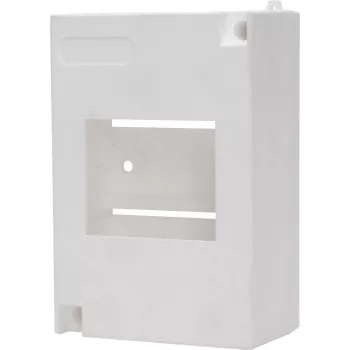 HEINRICH KOPP 347714006 Surface-Mounted Distribution Box, 7 Modules, 1 Row, IP40, White