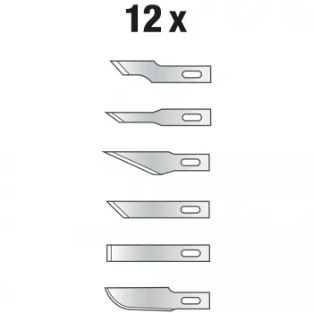 kwb spare blades for utility knife 30 pcs. (023730)