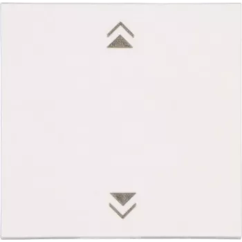 HEINRICH KOPP BC.Wippe HK07 Arrows Pure White Blue-Control Wall Switch RAL 9010 (8619.0101.2)