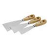 kwb 029997 Spatula Set 4-Piece Stainless Steel Flexible Blades 30-100 mm