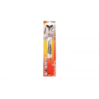kwb 512604 Router Bit Set, 6-Piece, 6 mm Shank, Carbide-Tipped, in Wooden Case