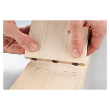 KWB Dowel Marking Pins for Wooden Dowels, 4-Piece Set (6/8/10/12 mm) 530208