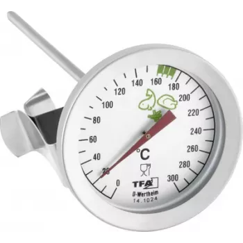 TFA Dostmann 14.1024 Analogue Outdoor Thermometer, White, Wall Mount, -30 to +50°C