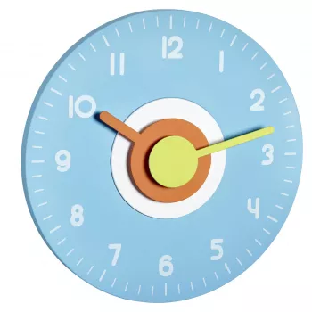 TFA Dostmann 60.3015.06 Design Wall Clock Light Blue