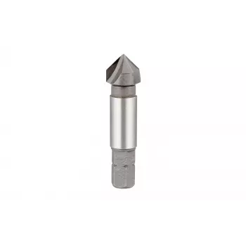 KWB 704840 HSS Countersink 16 mm, 90°, 3 Cutters, Cylindrical Shank
