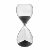 TFA Dostmann Hourglass Transparent, Anthracite Analog (18.6009.10.90)