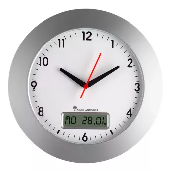 TFA DOSTMANN 98.1092 Radio-Controlled Wall Clock 300mm White