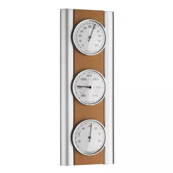 TFA Dostmann Analogue Weather Station 20.1053.17 Beech Indoor & Outdoor