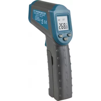 TFA Dostmann RAY Infrared Fever Thermometer Non-Contact, 32.0-42.9°C Body, 0-100°C Object, 25 Memory Slots, Illuminated LCD, Silent Mode (31.1136.20)