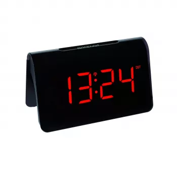 TFA Dostmann 60.2543.05 Digital Alarm Clock Black