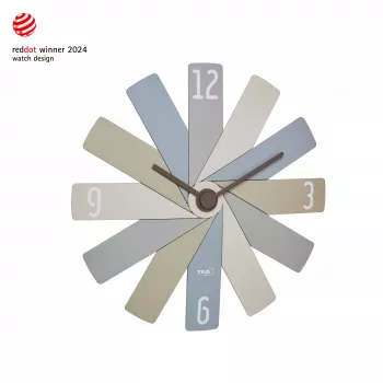 TFA Dostmann 60.3020.30 Quartz Wall Clock 400 mm Colorful Silent Sweeping Movement