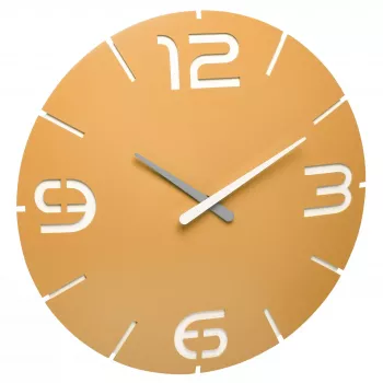 TFA Dostmann 60.3536.07 Radio-Controlled Wall Clock 350 mm Sun Yellow