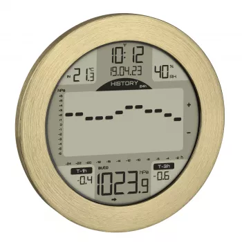 TFA Dostmann METEOMAR maritime weather station 35.1124.53 - digital, tide display, moon phase, radio-controlled clock, supports up to 3 outdoor sensors
