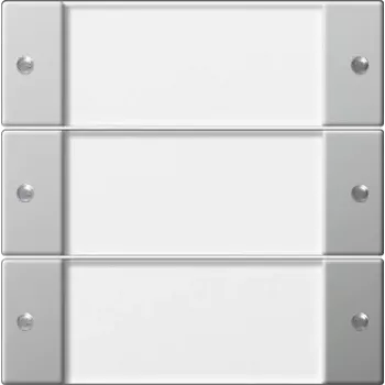 Gira 2133600 Rocker 3-Gang BSF System 55 Clear/Stainless Steel