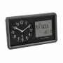 TFA Dostmann 60.3552.01 Wireless Wall Clock Black
