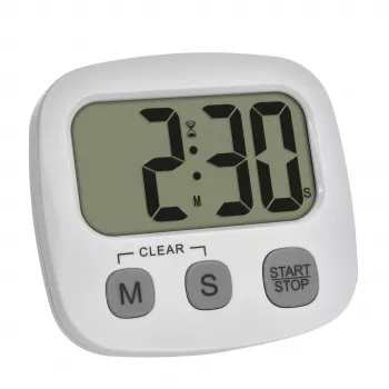 TFA Dostmann 38.2057.02 Digital Hand Stopwatch White