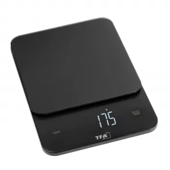 TFA Dostmann Brownie Digital Kitchen Scale Black 5 kg 50.2008.01