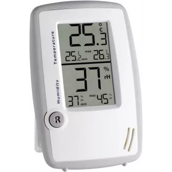 TFA Dostmann Thermo-Hygrometer 30.5015 – Indoor Temperature and Humidity Monitor with Comfort Zone