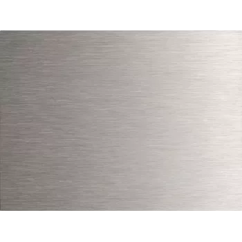 Gira Triple Call Button Cover Plate, Brushed Stainless Steel, System 55 5543920