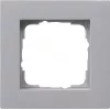 Gira E2 Flat Aluminium 1-Gang Cover Frame 80.8x80.8mm 211255